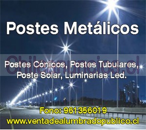 Postes metalicos Anuncios gratis en Santiago |  Postes metálicos de iluminación, postes cónicos, poste solar, Postes metálicos santiago de iluminación, poste solar