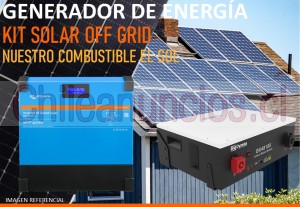 Kit solar fotovoltai Anuncios gratis en Puerto Montt |  Kit solar victron energy 6kva + litio, Ampliable