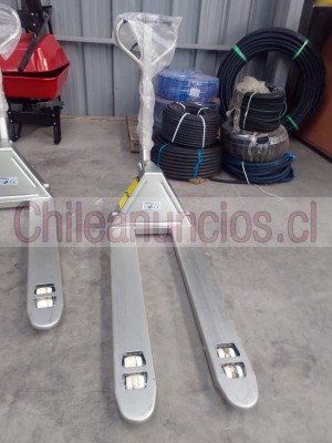Miguel colina Anuncios gratis en Puerto Montt |  Asi es llego traspaleta transpaleta galvanizada de 3 ton , Transpaleta traspaleta galvanizada 3 toneladas ton puerto montt