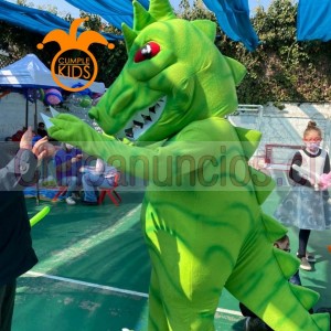 Cumplekids Anuncios gratis en &Ntilde;u&ntilde;oa |  Una aventura prehistorica de dinosaurio en tu fiesta, Animacion de tu amigo dinosaurio 