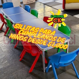 Eventos ck Anuncios gratis en Estaci&oacute;n Central |  Acomoda a tus ninos en tus eventos especiales con nuestras sillas y mesas , Sillas y mesas arriendo 