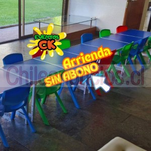 Eventos ck Anuncios gratis en &Ntilde;u&ntilde;oa |  Sillas y mesas super comodas para ninos , Sillas y mesas pequenas