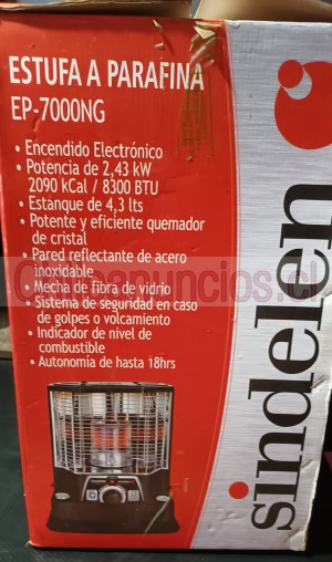 Juan marambio Anuncios gratis en Antofagasta |  Estufa parafina sindelen ep7000ng con encendido electronico, Estufa parafina sindelen