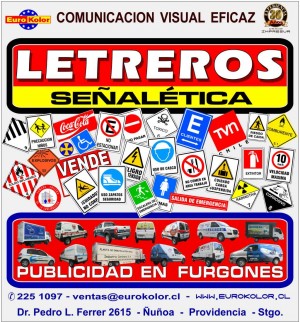 FRANCISCO Anuncios gratis en &Ntilde;u&ntilde;oa |  LETREROS, SE&Ntilde;ALETICA INDUSTRIAL, PREVENCION DE RIESGOS, LIENZOS, PENDONES, , AUTOADHESIVOS, PUBLICIDAD, PROPAGANDA, CALCOMANIAS, ETIQUETAS.